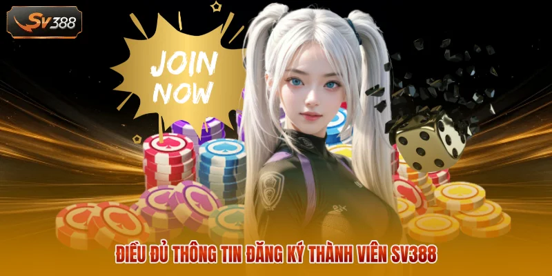 Điền đủ thông tin đăng ký thành viên SV388